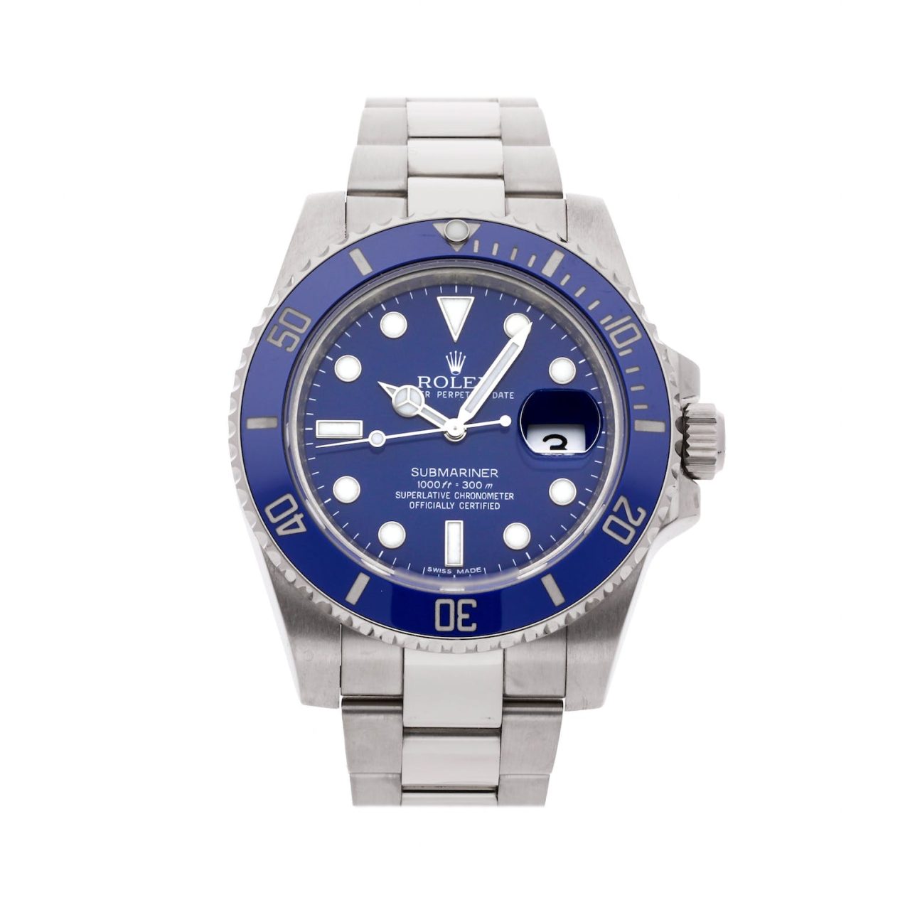 Rolex Submariner Date "Smurf" 116619.