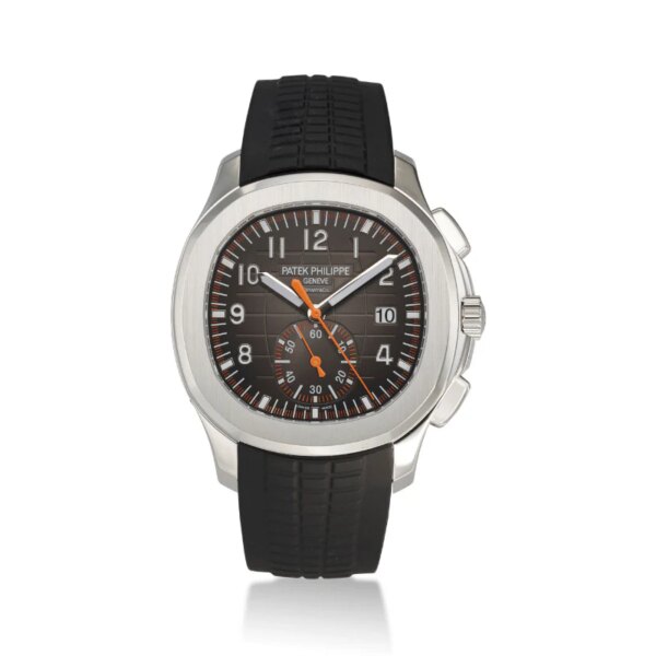 Patek Philippe Aquanaut Chronograph 5968A-001 'Tiffany & Co.' Stainless Steel Black Dial (2019).