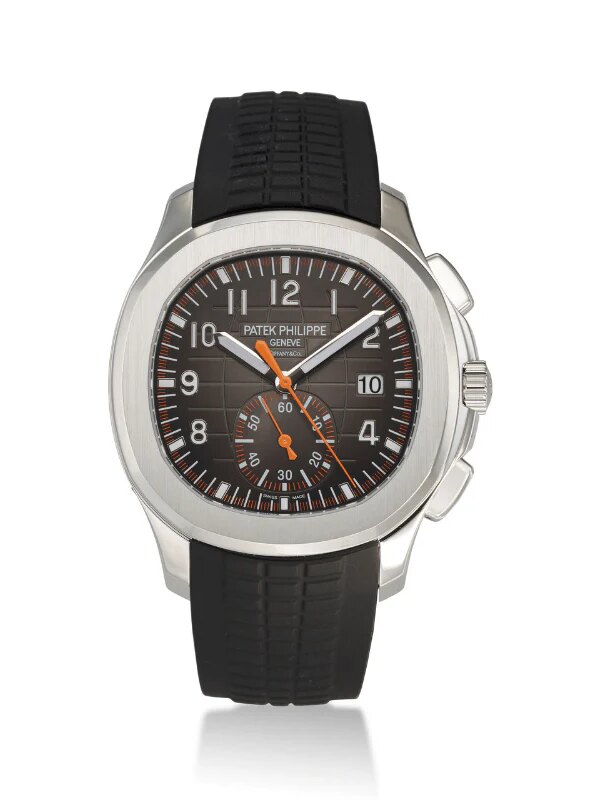 Patek Philippe Aquanaut Chronograph 5968A-001 'Tiffany & Co.' Stainless Steel Black Dial (2019).