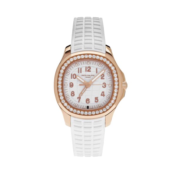 Patek Philippe Aquanaut Luce 5269/200R-001 Rose Gold White Dial.