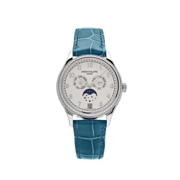 Patek Philippe Complications 4947G-010 Annual Calendar White Gold Silver Dial (2021).