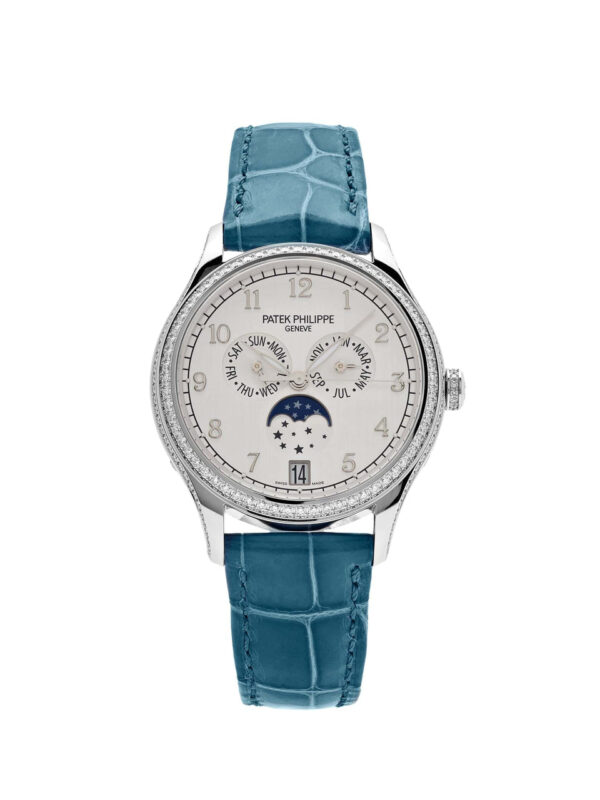 Patek Philippe Complications 4947G-010 Annual Calendar White Gold Silver Dial (2021).
