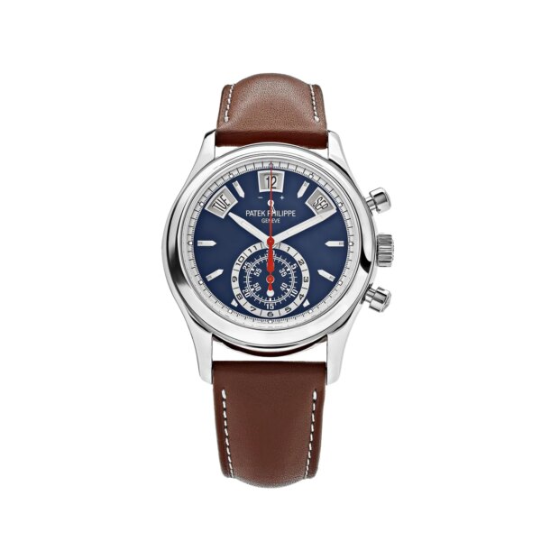 Patek Philippe Complications 5960/01G-001 Annual Calendar Chronograph White Gold (2021).