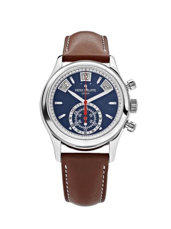 Patek Philippe Complications 5960/01G-001 Annual Calendar Chronograph White Gold (2021).