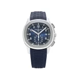 2021 Patek Philippe Aquanaut 5968G-001 White Gold Blue Dial.