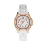 Patek Philippe Aquanaut Luce 5269/200R-001 Rose Gold White Dial.
