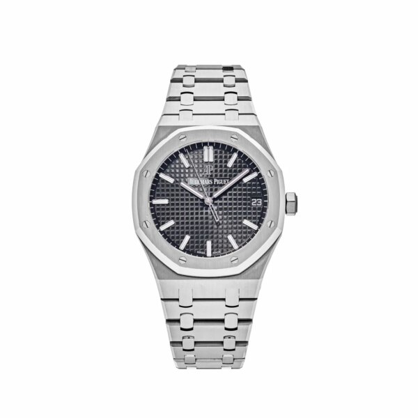 Audemars Piguet Royal Oak Selfwinding 15500ST.OO.1220ST.03 with a 41mm stainless steel case, black dial, and stainless steel bracelet.