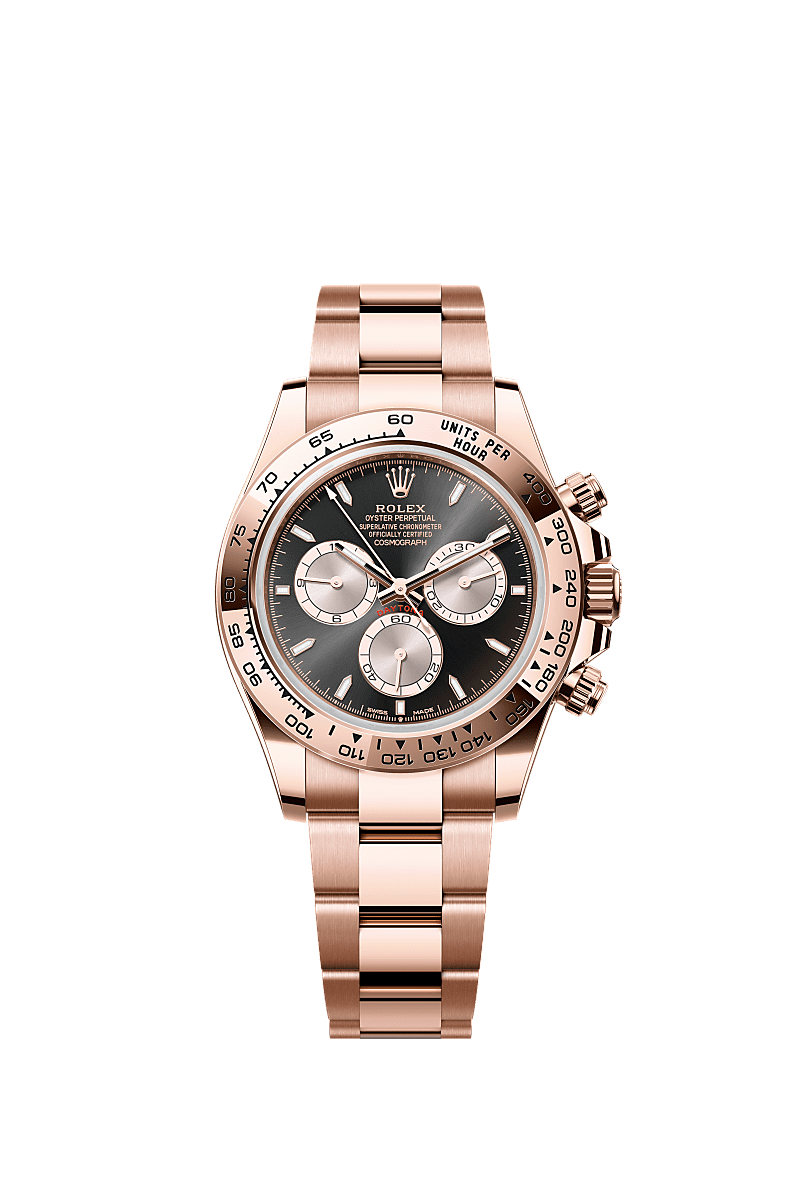 A view of the Rolex Daytona 116500LN white dial.